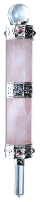 Rose Quartz Healing Wand